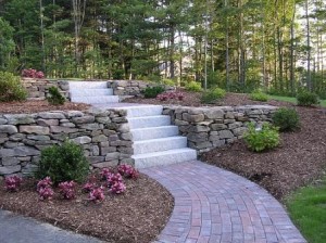 Retaining Wall and Bed Creation